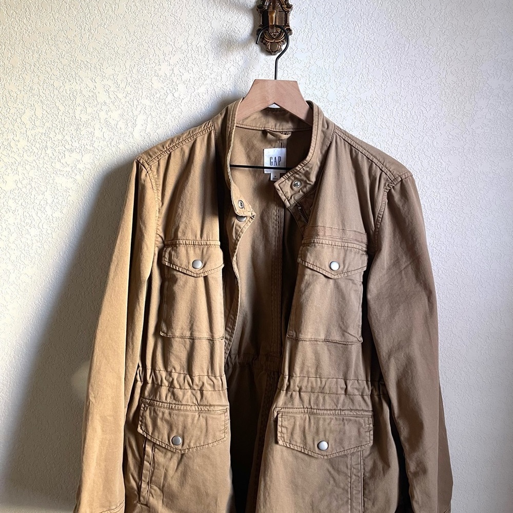 GAP Women's Tan Utility Jacket